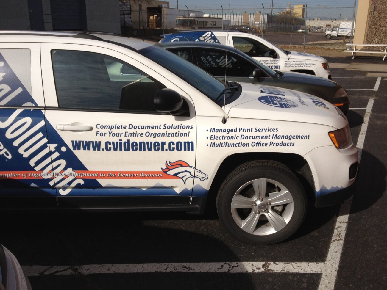 afer a car wrap - business vehicle wraps